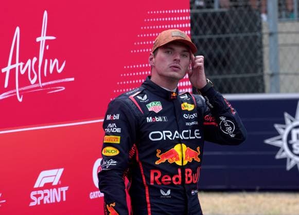 FORMULA 1 MSC CRUISES UNITED STATES GRAND PRIX 2025 18 10 2025, Circuit of The Americas, Austin, FORMULA 1 MSC CRUISES UNITED STATES GRAND PRIX 2025 , in the picture winner of the sprint race Max Verstappen NLD , Oracle Red Bull Racing nordphotoxGmbHx xBratic nph00250