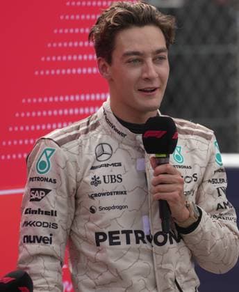 FORMULA 1 MSC CRUISES UNITED STATES GRAND PRIX 2025 18 10 2025, Circuit of The Americas, Austin, FORMULA 1 MSC CRUISES UNITED STATES GRAND PRIX 2025 , pictured 2nd place for George Russell GBR , Mercedes AMG Petronas Formula One Team nordphotoxGmbHx xBratic nph00250