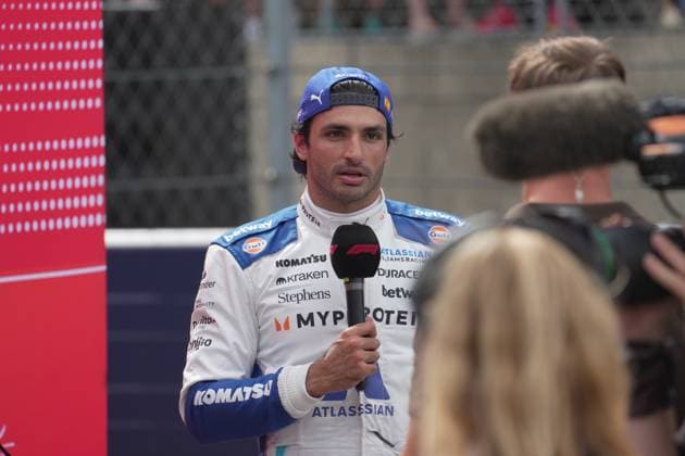 FORMULA 1 MSC CRUISES UNITED STATES GRAND PRIX 2025 18 10 2025, Circuit of The Americas, Austin, FORMULA 1 MSC CRUISES UNITED STATES GRAND PRIX 2025 , pictured 3rd place for Carlos Sainz Jr ESP , Atlassian Williams Racing nordphotoxGmbHx xBratic nph00250