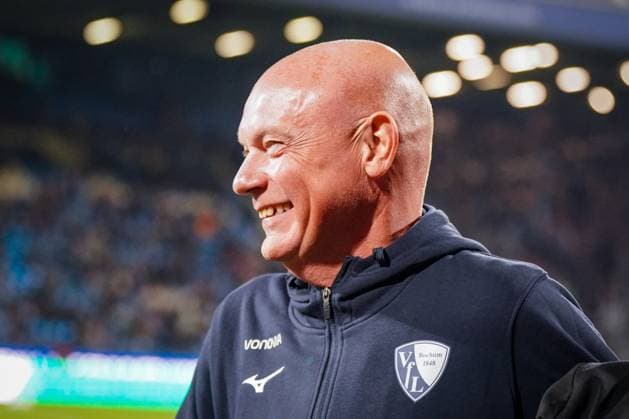 Germany Soccer 2 Bundesliga 2025 26, 9 Matchday VfL Bochum vs Hertha BSC Berlin Vonovia Ruhrstadion Bochum Uwe Rösler Coach, VfL Bochum Bochum North Rhine-Westphalia Germany Copyright: xJOERANxSTEINSIEKx
