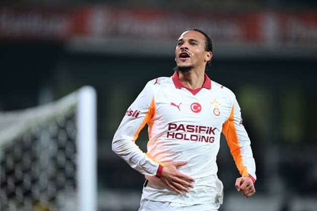 RAMS Basaksehir v Galatasaray - Turkish Super Lig ISTANBUL, TURKIYE - OCTOBER 18: Leroy Sane of Galatasaray celebrates after scoring a goal during the Turkish Super Lig week 9 football match between RAMS Basaksehir and Galatasaray at Basaksehir Fatih Terim Stadium in Istanbul, Turkiye on October 18, 2025. Abdulhamid Hosbas Anadolu Istanbul Turkey. Editorial use only. Please get in touch for any other usage.  Copyright: x2025xAnadoluxAbdulhamidxHosbasx