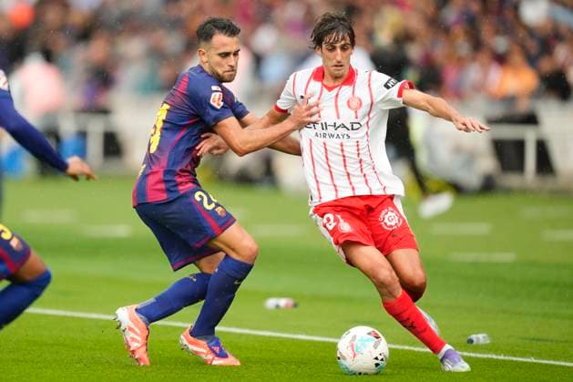 FC Barcelona, Barca v Girona FC - LaLiga EA Sports Eric Garcia centre-back of Barcelona and Spain during the La Liga EA Sports match between FC Barcelona and Girona FC at Estadi Olimpic Lluis Companys on October 18, 2025 in Barcelona, Spain. Barcelona Spain  Copyright: xJosexBretonx originalFilename:bretonhernandez-fcbarcel251018_npxhc.jpg