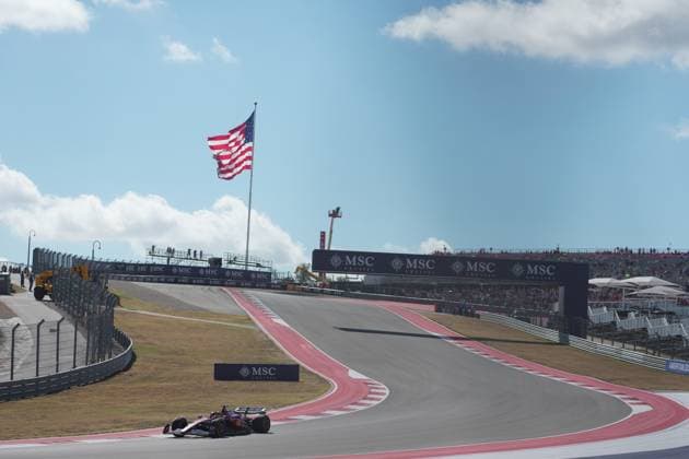 FORMULA 1 MSC CRUISES UNITED STATES GRAND PRIX 2025 18 10 2025, Circuit of The Americas, Austin, FORMULA 1 MSC CRUISES UNITED STATES GRAND PRIX 2025 , pictured Charles Leclerc MCO , Scuderia Ferrari HP nordphotoxGmbHx xBratic nph00250