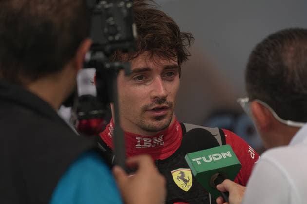 FORMULA 1 MSC CRUISES UNITED STATES GRAND PRIX 2025 18 10 2025, Circuit of The Americas, Austin, FORMULA 1 MSC CRUISES UNITED STATES GRAND PRIX 2025 , pictured Charles Leclerc MCO , Scuderia Ferrari HP nordphotoxGmbHx xBratic nph00250