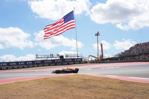 FORMULA 1 MSC CRUISES UNITED STATES GRAND PRIX 2025 18 10 2025, Circuit of The Americas, Austin, FORMULA 1 MSC CRUISES UNITED STATES GRAND PRIX 2025 , pictured Max Verstappen NLD , Oracle Red Bull Racing nordphotoxGmbHx xBratic nph00250