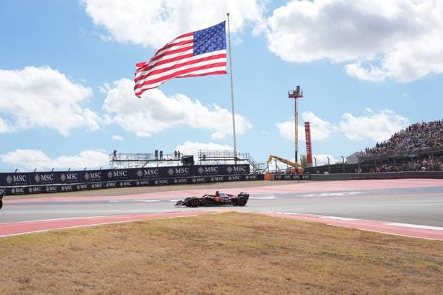 FORMULA 1 MSC CRUISES UNITED STATES GRAND PRIX 2025 18 10 2025, Circuit of The Americas, Austin, FORMULA 1 MSC CRUISES UNITED STATES GRAND PRIX 2025 , pictured Charles Leclerc MCO , Scuderia Ferrari HP nordphotoxGmbHx xBratic nph00250