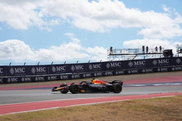 FORMULA 1 MSC CRUISES UNITED STATES GRAND PRIX 2025 18 10 2025, Circuit of The Americas, Austin, FORMULA 1 MSC CRUISES UNITED STATES GRAND PRIX 2025 , pictured Max Verstappen NLD , Oracle Red Bull Racing nordphotoxGmbHx xBratic nph00250