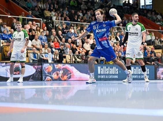18 10 2025, xpsx, Handball 2 Bundesliga, TV Grosswallstadt HC Oppenweiler Backnang v l Maxim Schalles Grosswallstadt Elsenfeld Bayern Germany DEU