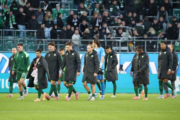 VfL vs Stuttgart, 1 BL Wolfsburg, 18 10 2025, FOOTBALL VfL Wolfsburg vs VfB Stuttgart, 1 BL, Season 2025 26 End of match, Wolfsburg