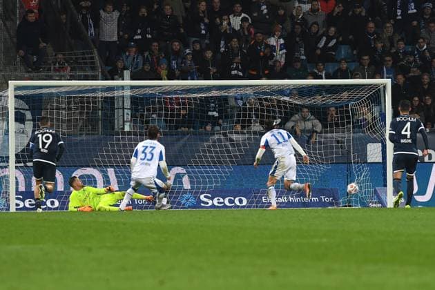 Fabian Reese (Hertha BSC Berlin) Tor zum 3:2 waehrend des Spiels der 2. Bundesliga zwischen VfL Bochum und Hertha BSC, Vonovia Ruhrstadion am 18. October 2025 in Bochum, Deutschland. (Foto von Ralf Treese DeFodi Images) +++ Fabian Reese (Hertha BSC Berlin) scores his team?s second goal during the 2. Bundesliga match between VfL Bochum and Hertha BSC at Vonovia Ruhrstadion on October 18, 2025 in Bochum, Germany. (Photo by Ralf Treese DeFodi Images) (Photo by Ralf Treese DeFodi Images) Fabian Reese Hertha BSC Berlin scores his team?s second goal during the 2 Bundesliga match between VfL Bochum and Hertha BSC at Vonovia Ruhrstadion on October 18, 2025 in Bochum, Germany Photo by Ralf Treese DeFodi Images Fabian Reese Hertha BSC Berlin scores his team?s second goal during the 2 Bundesliga match between VfL Bochum and Hertha BSC at Vonovia Ruhrstadion on October 18, 2025 in Bochum, Germany Photo by Ralf Treese DeFodi Images Photo by Ralf Treese DeFodi Images
