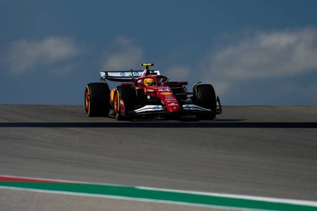 Lewis Hamilton (GBR), Scuderia Ferrari HP, 44, Sprint Race during United States Grand Prix 2025, Formula 1 Championship in Austin, USA, October 18 2025  Copyright: xScottxColeman IPAxSportx xipa-agency.netx xx IPA_66761909 IPA_Agency_IPA66761909