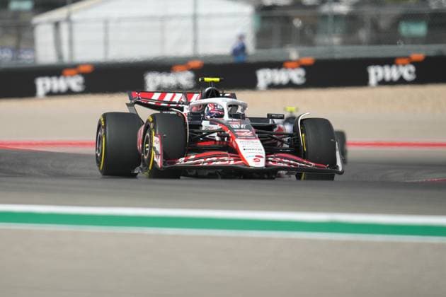 Oliver Bearman (GBR), MoneyGram Haas F1 Team, 87, Sprint Race during United States Grand Prix 2025, Formula 1 Championship in Austin, USA, October 18 2025  Copyright: xScottxColeman IPAxSportx xipa-agency.netx xx IPA_66761446 IPA_Agency_IPA66761446