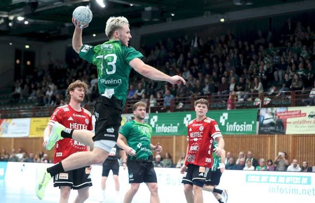 Handball, 3rd league, Wölfe Würzburg - HC Erlangen II