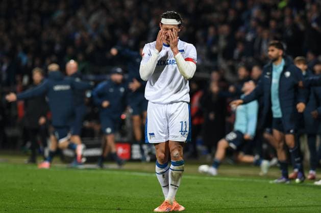 Fabian Reese (Hertha BSC Berlin) enttaeuscht nach Spielende waehrend des Spiels der 2. Bundesliga zwischen VfL Bochum und Hertha BSC, Vonovia Ruhrstadion am 18. October 2025 in Bochum, Deutschland. (Foto von Ralf Treese DeFodi Images) +++ Fabian Reese (Hertha BSC Berlin) looks dejected during the 2. Bundesliga match between VfL Bochum and Hertha BSC at Vonovia Ruhrstadion on October 18, 2025 in Bochum, Germany. (Photo by Ralf Treese DeFodi Images) (Photo by Ralf Treese DeFodi Images) Fabian Reese Hertha BSC Berlin looks dejected during the 2 Bundesliga match between VfL Bochum and Hertha BSC at Vonovia Ruhrstadion on October 18, 2025 in Bochum, Germany, Germany Photo by Ralf Treese DeFodi Images Fabian Reese Hertha BSC Berlin looks dejected during the 2 Bundesliga match between VfL Bochum and Hertha BSC at Vonovia Ruhrstadion on October 18, 2025 in Bochum, Germany Photo by Ralf Treese DeFodi Images Photo by Ralf Treese DeFodi Images