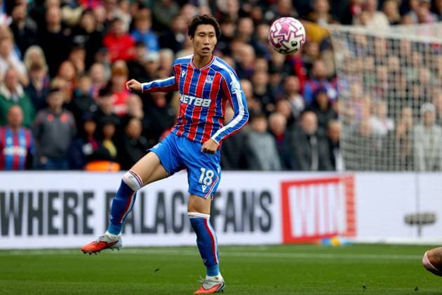 Crystal Palace gegen Bournemouth 18. Oktober 2025 London Premier League Fußball Crystal Palace gegen Bournemouth Daichi Kamada von Crystal Palace Foto von Mark Leech London UK  Copyright: xMarkxLeechxOffside