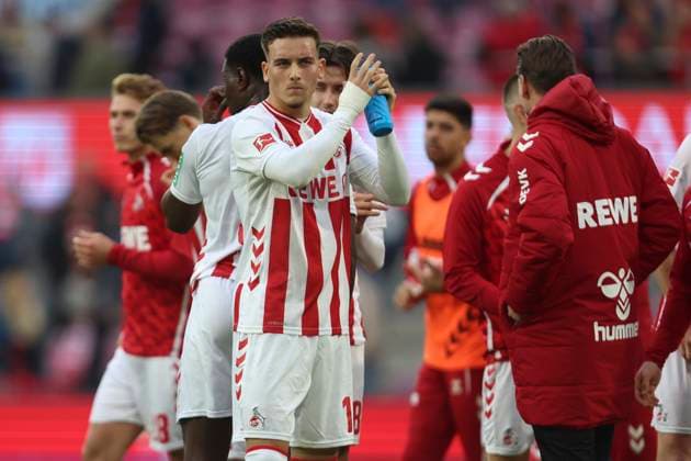 Said El Mala (1. FC Koeln) schaut waehrend des spiels der Bundesliga zwischen 1. FC Köln und FC Augsburg, RheinEnergieSTADION am 18. October 2025 in Köln, Deutschland. (Foto von Oliver Kaelke DeFodi Images) +++ Said El Mala (1. FC Koeln) looks on during the Bundesliga match between 1. FC Köln and FC Augsburg at RheinEnergieSTADION on October 18, 2025 in Köln, Germany. (Photo by Oliver Kaelke DeFodi Images) DFL regulations prohibit any use of photographs as image sequences and or quasi-video. (Photo by Oliver Kaelke DeFodi Images) Said El Mala 1 FC Koeln looks on during the Bundesliga match between 1 FC Köln and FC Augsburg, RheinEnergieSTADION on October 18, 2025 in Köln, Germany Photo by Oliver Kaelke DeFodi Images Said El Mala 1 FC Koeln looks on during the Bundesliga match between 1 FC Köln and FC Augsburg at RheinEnergieSTADION on October 18, 2025 in Köln, Germany Photo by Oliver Kaelke DeFodi Images DFL regulations prohibit any use of photographs as image sequences and or quasi video Photo by Oliver Kaelke DeFodi Images