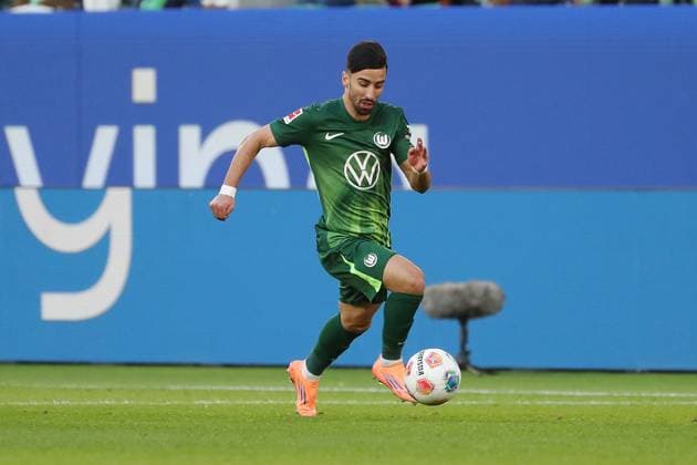 VfL vs Stuttgart, 1 BL Wolfsburg, 18 10 2025, FOOTBALL VfL Wolfsburg vs VfB Stuttgart, 1 BL, Season 2025 26 Mohammed Amoura VfL Wolfsburg Wolfsburg