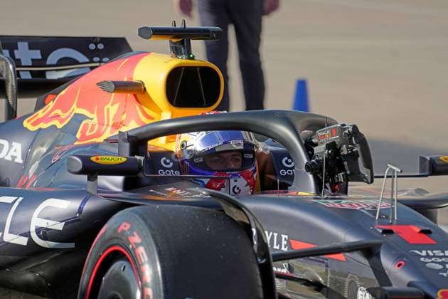 FORMULA 1 MSC CRUISES UNITED STATES GRAND PRIX 2025 18 10 2025, Circuit of The Americas, Austin, FORMULA 1 MSC CRUISES UNITED STATES GRAND PRIX 2025 , pictured pole position for Max Verstappen NLD , Oracle Red Bull Racing nordphotoxGmbHx xBratic nph00250