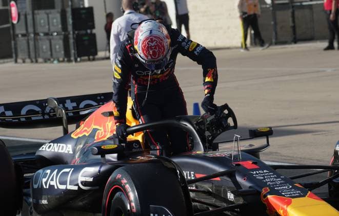 FORMULA 1 MSC CRUISES UNITED STATES GRAND PRIX 2025 18 10 2025, Circuit of The Americas, Austin, FORMULA 1 MSC CRUISES UNITED STATES GRAND PRIX 2025 , pictured pole position for Max Verstappen NLD , Oracle Red Bull Racing nordphotoxGmbHx xBratic nph00250