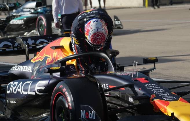 FORMULA 1 MSC CRUISES UNITED STATES GRAND PRIX 2025 18 10 2025, Circuit of The Americas, Austin, FORMULA 1 MSC CRUISES UNITED STATES GRAND PRIX 2025 , pictured pole position for Max Verstappen NLD , Oracle Red Bull Racing nordphotoxGmbHx xBratic nph00250