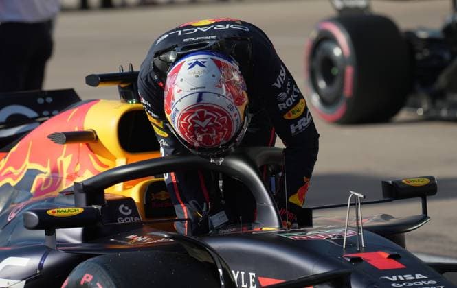 FORMULA 1 MSC CRUISES UNITED STATES GRAND PRIX 2025 18 10 2025, Circuit of The Americas, Austin, FORMULA 1 MSC CRUISES UNITED STATES GRAND PRIX 2025 , pictured pole position for Max Verstappen NLD , Oracle Red Bull Racing nordphotoxGmbHx xBratic nph00250