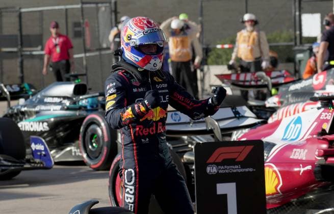FORMULA 1 MSC CRUISES UNITED STATES GRAND PRIX 2025 18 10 2025, Circuit of The Americas, Austin, FORMULA 1 MSC CRUISES UNITED STATES GRAND PRIX 2025 , pictured pole position for Max Verstappen NLD , Oracle Red Bull Racing nordphotoxGmbHx xBratic nph00250