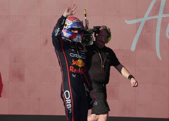 FORMULA 1 MSC CRUISES UNITED STATES GRAND PRIX 2025 18 10 2025, Circuit of The Americas, Austin, FORMULA 1 MSC CRUISES UNITED STATES GRAND PRIX 2025 , pictured pole position for Max Verstappen NLD , Oracle Red Bull Racing nordphotoxGmbHx xBratic nph00250