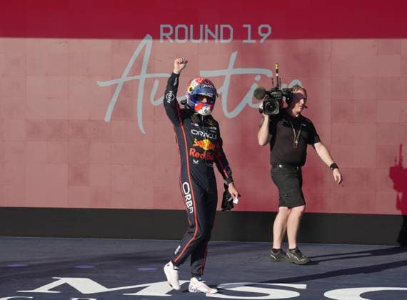 FORMULA 1 MSC CRUISES UNITED STATES GRAND PRIX 2025 18 10 2025, Circuit of The Americas, Austin, FORMULA 1 MSC CRUISES UNITED STATES GRAND PRIX 2025 , pictured pole position for Max Verstappen NLD , Oracle Red Bull Racing nordphotoxGmbHx xBratic nph00250