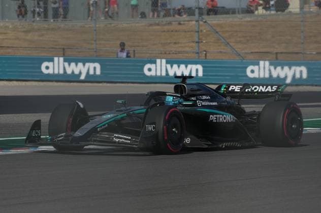 FORMULA 1 MSC CRUISES UNITED STATES GRAND PRIX 2025 18 10 2025, Circuit of The Americas, Austin, FORMULA 1 MSC CRUISES UNITED STATES GRAND PRIX 2025 , pictured George Russell GBR , Mercedes AMG Petronas Formula One Team nordphotoxGmbHx xBratic nph00250