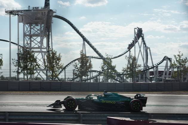 FORMULA 1 MSC CRUISES UNITED STATES GRAND PRIX 2025 18 10 2025, Circuit of The Americas, Austin, FORMULA 1 MSC CRUISES UNITED STATES GRAND PRIX 2025 , pictured Lance Stroll CAN , Aston Martin Aramco Cognizant Formula One Team nordphotoxGmbHx xBratic nph00250