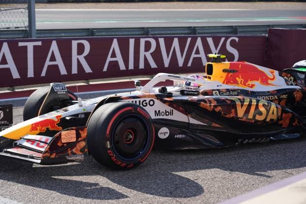FORMULA 1 MSC CRUISES UNITED STATES GRAND PRIX 2025 18 10 2025, Circuit of The Americas, Austin, FORMULA 1 MSC CRUISES UNITED STATES GRAND PRIX 2025 , pictured Liam Lawson NZL , Visa Cash App RB Formula One Team nordphotoxGmbHx xBratic nph00250
