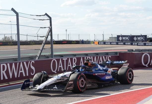 FORMULA 1 MSC CRUISES UNITED STATES GRAND PRIX 2025 18 10 2025, Circuit of The Americas, Austin, FORMULA 1 MSC CRUISES UNITED STATES GRAND PRIX 2025 , pictured Alexander Albon GBR , Atlassian Williams Racing nordphotoxGmbHx xBratic nph00250