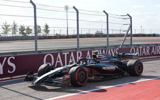 FORMULA 1 MSC CRUISES UNITED STATES GRAND PRIX 2025 18 10 2025, Circuit of The Americas, Austin, FORMULA 1 MSC CRUISES UNITED STATES GRAND PRIX 2025 , pictured Andrea Kimi Antonelli ITA , Mercedes AMG Petronas Formula One Team nordphotoxGmbHx xBratic nph00250