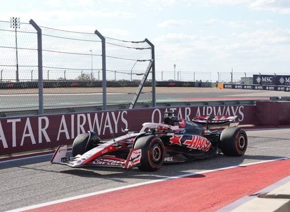 FORMULA 1 MSC CRUISES UNITED STATES GRAND PRIX 2025 18 10 2025, Circuit of The Americas, Austin, FORMULA 1 MSC CRUISES UNITED STATES GRAND PRIX 2025 , pictured Esteban Ocon FRA , MoneyGram Haas F1 Team nordphotoxGmbHx xBratic nph00250