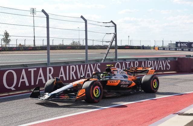 FORMULA 1 MSC CRUISES UNITED STATES GRAND PRIX 2025 18 10 2025, Circuit of The Americas, Austin, FORMULA 1 MSC CRUISES UNITED STATES GRAND PRIX 2025 , pictured Lando Norris GBR , McLaren F1 Team nordphotoxGmbHx xBratic nph00250