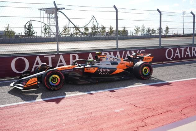 FORMULA 1 MSC CRUISES UNITED STATES GRAND PRIX 2025 18 10 2025, Circuit of The Americas, Austin, FORMULA 1 MSC CRUISES UNITED STATES GRAND PRIX 2025 , pictured Lando Norris GBR , McLaren F1 Team nordphotoxGmbHx xBratic nph00250