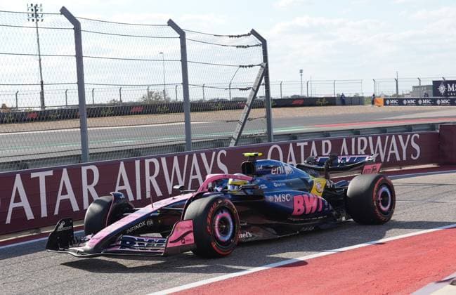 FORMULA 1 MSC CRUISES UNITED STATES GRAND PRIX 2025 18 10 2025, Circuit of The Americas, Austin, FORMULA 1 MSC CRUISES UNITED STATES GRAND PRIX 2025 , pictured Franco Colapinto ARG , BWT Alpine F1 Team nordphotoxGmbHx xBratic nph00250