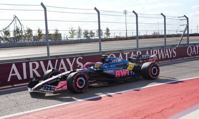 FORMULA 1 MSC CRUISES UNITED STATES GRAND PRIX 2025 18 10 2025, Circuit of The Americas, Austin, FORMULA 1 MSC CRUISES UNITED STATES GRAND PRIX 2025 , pictured Franco Colapinto ARG , BWT Alpine F1 Team nordphotoxGmbHx xBratic nph00250