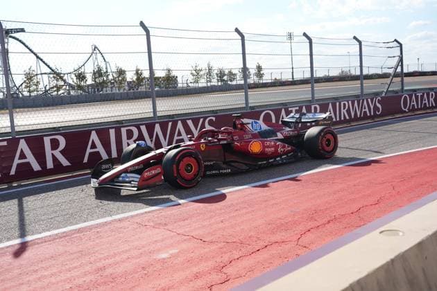 FORMULA 1 MSC CRUISES UNITED STATES GRAND PRIX 2025 18 10 2025, Circuit of The Americas, Austin, FORMULA 1 MSC CRUISES UNITED STATES GRAND PRIX 2025 , pictured Charles Leclerc MCO , Scuderia Ferrari HP nordphotoxGmbHx xBratic nph00250