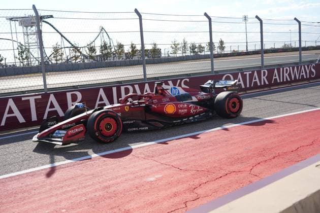 FORMULA 1 MSC CRUISES UNITED STATES GRAND PRIX 2025 18 10 2025, Circuit of The Americas, Austin, FORMULA 1 MSC CRUISES UNITED STATES GRAND PRIX 2025 , pictured Charles Leclerc MCO , Scuderia Ferrari HP nordphotoxGmbHx xBratic nph00250