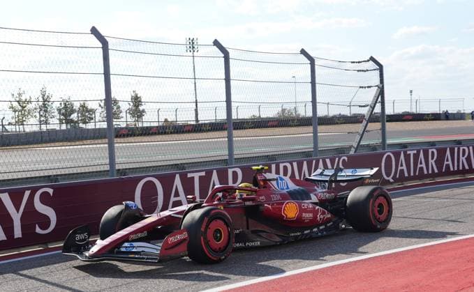 FORMULA 1 MSC CRUISES UNITED STATES GRAND PRIX 2025 18 10 2025, Circuit of The Americas, Austin, FORMULA 1 MSC CRUISES UNITED STATES GRAND PRIX 2025 , pictured Lewis Hamilton GBR , Scuderia Ferrari HP nordphotoxGmbHx xBratic nph00250