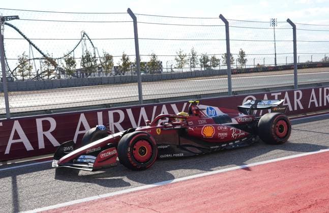 FORMULA 1 MSC CRUISES UNITED STATES GRAND PRIX 2025 18 10 2025, Circuit of The Americas, Austin, FORMULA 1 MSC CRUISES UNITED STATES GRAND PRIX 2025 , pictured Lewis Hamilton GBR , Scuderia Ferrari HP nordphotoxGmbHx xBratic nph00250