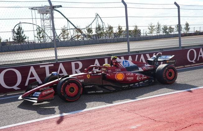 FORMULA 1 MSC CRUISES UNITED STATES GRAND PRIX 2025 18 10 2025, Circuit of The Americas, Austin, FORMULA 1 MSC CRUISES UNITED STATES GRAND PRIX 2025 , pictured Lewis Hamilton GBR , Scuderia Ferrari HP nordphotoxGmbHx xBratic nph00250