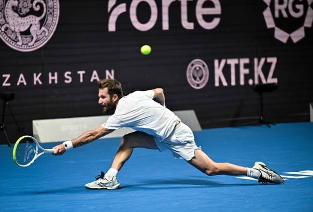 Tennis, ATP tournament in Almaty
