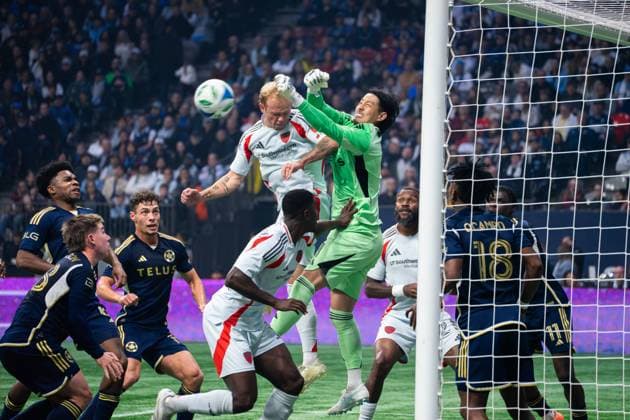 Yohei Takaoka (1 Vancouver Whitecaps FC) makes a save during the Major League Soccer match between Vancouver Whitecaps FC and FC Dallas at BC Place Stadium in Vancouver, British Columbia, Canada (EDITORIAL USAGE ONLY). Copyright: xAmyxElle SPPx Sportspressphoto_SPR44484