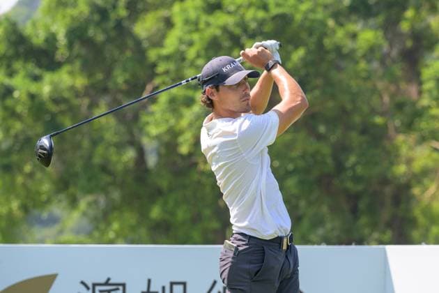 October 19, 2025, Macao, Macao Sar, China: Macau Open Golf , Final Round, Macau Golf and Country Club Coloane, Macao, China . GermanyÃ¢â‚¬â ¢sDominic Foos Wins the Macau Open Golf after a tiebreaker with Taiwans Wang, Wei-hsuan Macao China - ZUMAr144 20251019_zap_r144_006 Copyright: xJaynexRussellx