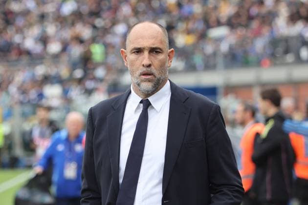 ComoÕs JuventusÕ head coach Igor Tudor during the Serie A soccer match between Como and Juventus at the Giuseppe Sinigaglia stadium in Como, north Italy - October 19, 2025 - Soccer.  Copyright: xAntonioxSaiai LaPressex