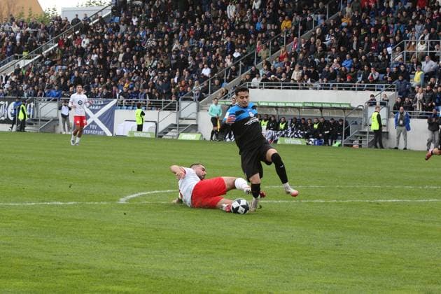 19 10 2025 xmgoodx Frankfurt am Main, PSD Bank Arena Regionalliga Südwest Season 2025 2026 FSV Frankfurt Kickers Offenbach OFC