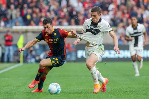 Football, Italy, CFC Genoa 1893 - Parma Calcio