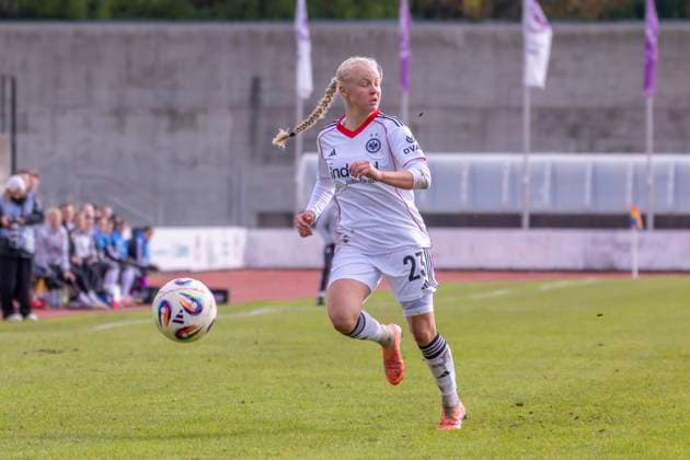 Ingolstadt, Germany 19 October 2025 2 BL Women 2025 2026 FC Ingolstadt 04 vs Eintracht Frankfurt II In the picture Keira Bednorz Frankfurt II Audi Sportpark Bayern Copyright: xFotostandx xSchäferx